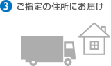 ご指定の住所にお届け