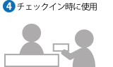 4.チェックイン時に使用